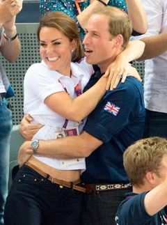 Kate Middleton and Prince William - Duke and Duchess of Cambridge - 2012 Olympics - Marie Claire - Marie Claire UK