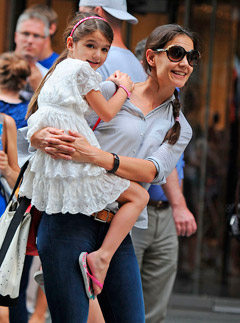 Katie Holmes and Suri Cruise are reunited in New York