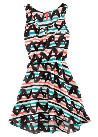 H&M printed dress, &pound;12.99