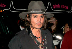 Johnny Depp steps out for the first time since Vanessa Paradis split