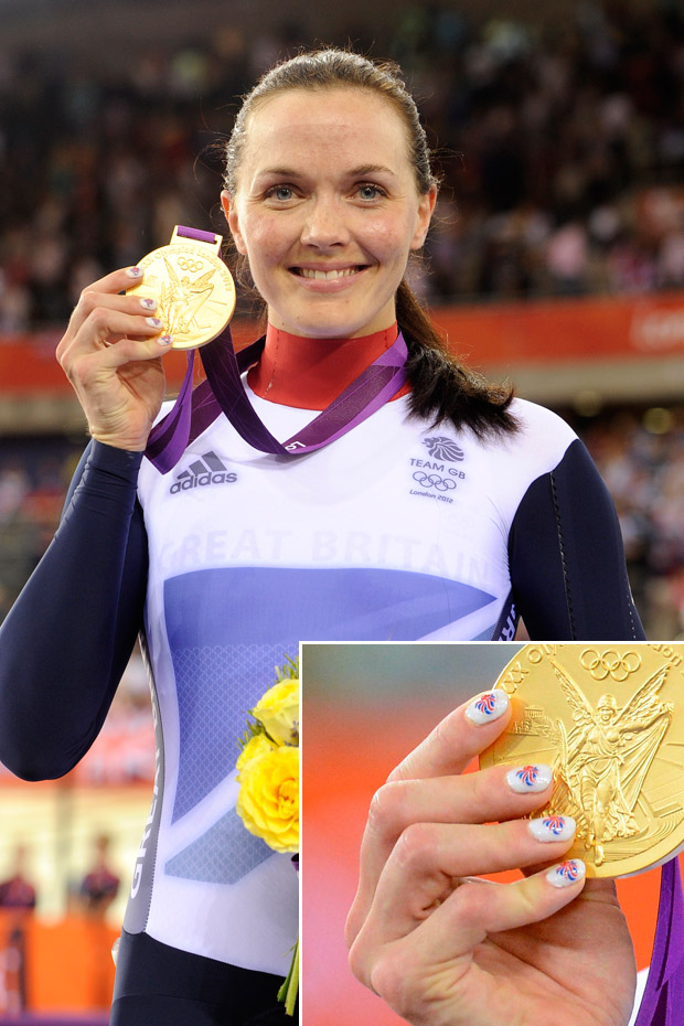 Victoria Pendleton at the London 2102 Olympic Games