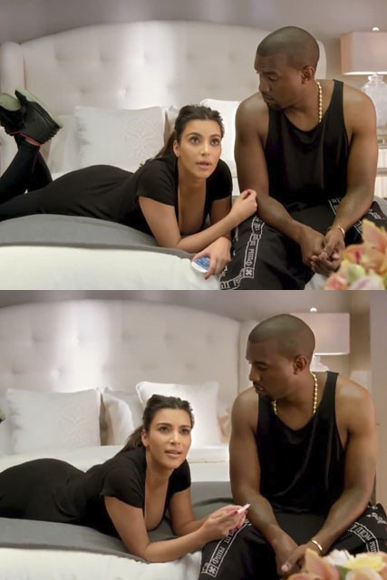 Kim Kardashian Kanye West VMA 