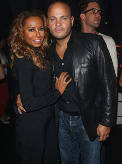 Mel B and Stephen Belafonte at the London 2012 Olympics
