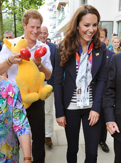Kate Middleton at the London 2012 Olympics