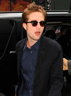 Robert Pattinson in New York
