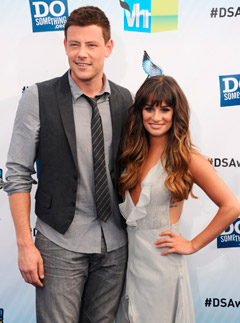 Cory Monteith and Lea Michele at the Do Something Awards 2012 in Los Angeles