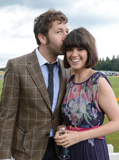 Dawn Porter and Chris O'Dowd 