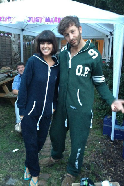 Dawn Porter and Chris O'Dowd 