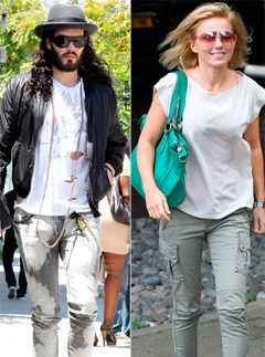 Russell Brand dating Geri Halliwell?