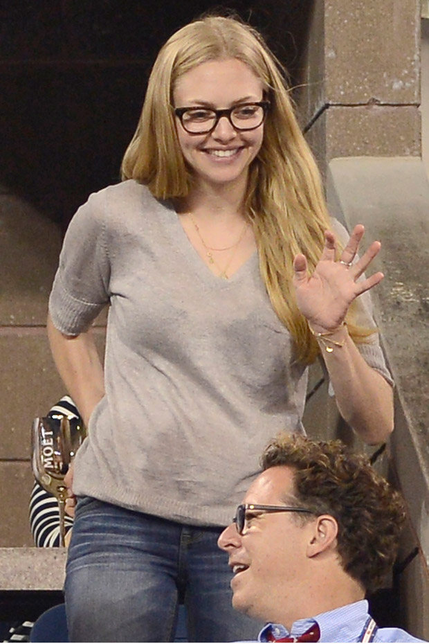 Amanda Seyfried the US Open