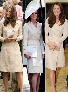 Kate Middleton recycles DAY Birger et Mikkelsen coat dress at Paralympics Opening Ceremony