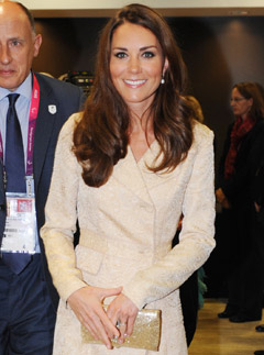 Kate Middleton at Paralympics opening ceremony
