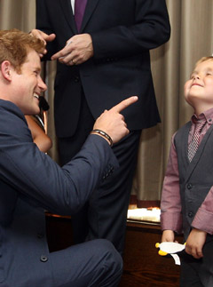Prince Harry at WellChild Awards