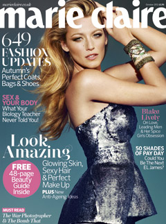 Blake Lively for Marie Claire