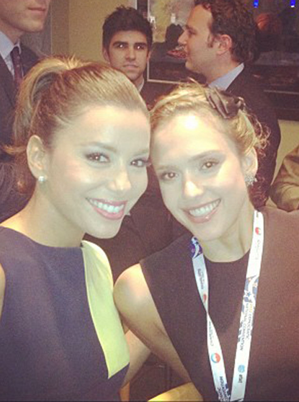 Jessica Alba and Eva Longoria 