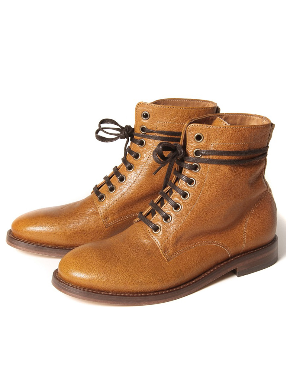 Hudson Barton mustard boot