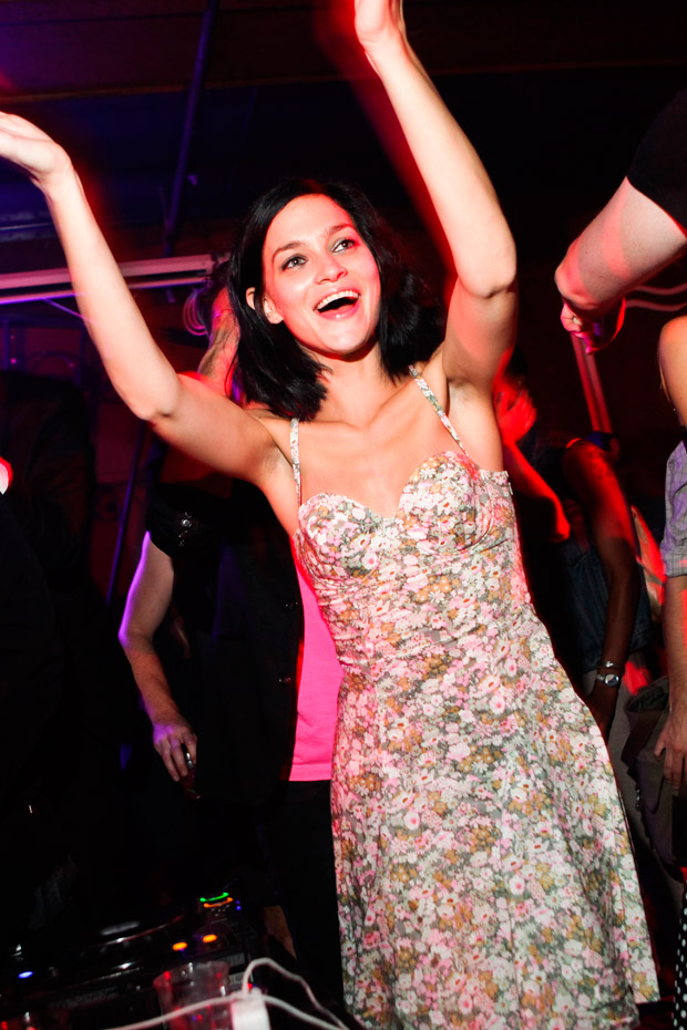 Leigh Lezark at the New York Fashion Week spring/summer 2013 parties