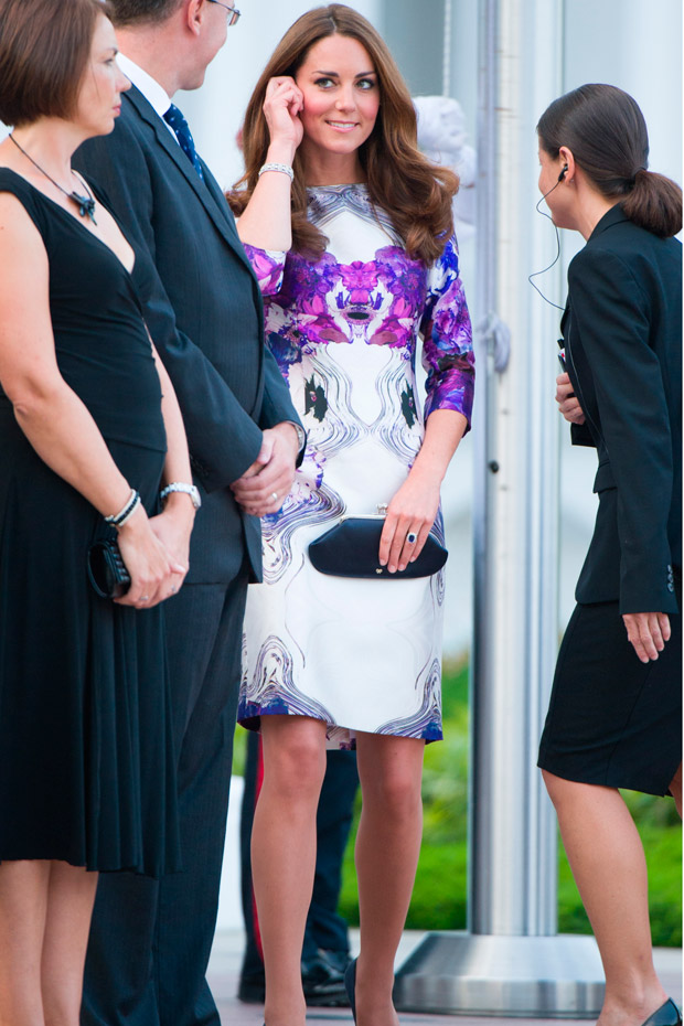 Kate Middleton wearing Prabal Gurung