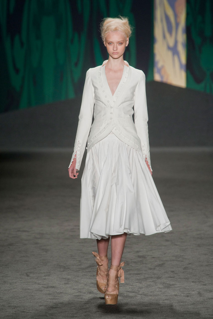 Vera Wang - New York Fashion Week Spring Summer 2013 - Marie Claire - Marie Claire UK