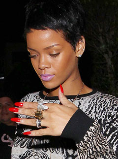 Rihanna teeth grill