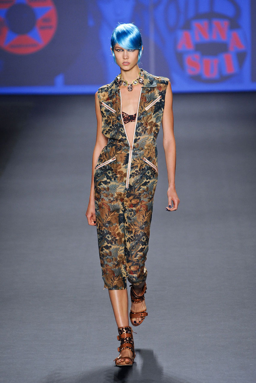 Anna Sui - New York Fashion Week Spring Summer 2013 - Marie Claire - Marie Claire UK
