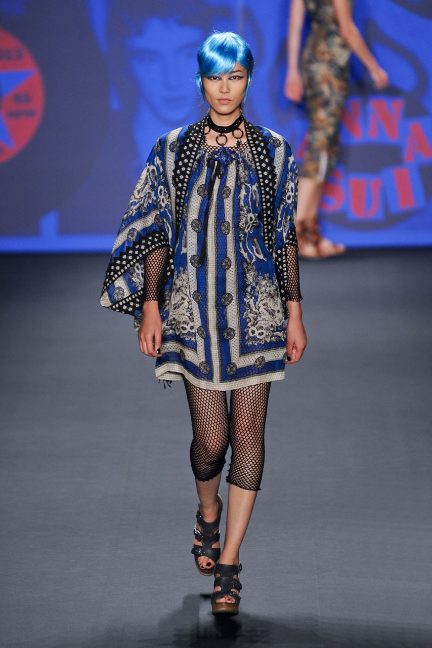 Anna Sui - New York Fashion Week Spring Summer 2013 - Marie Claire - Marie Claire UK