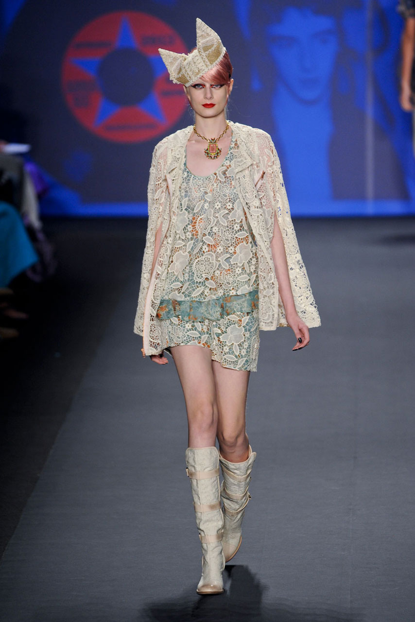 Anna Sui - New York Fashion Week Spring Summer 2013 - Marie Claire - Marie Claire UK