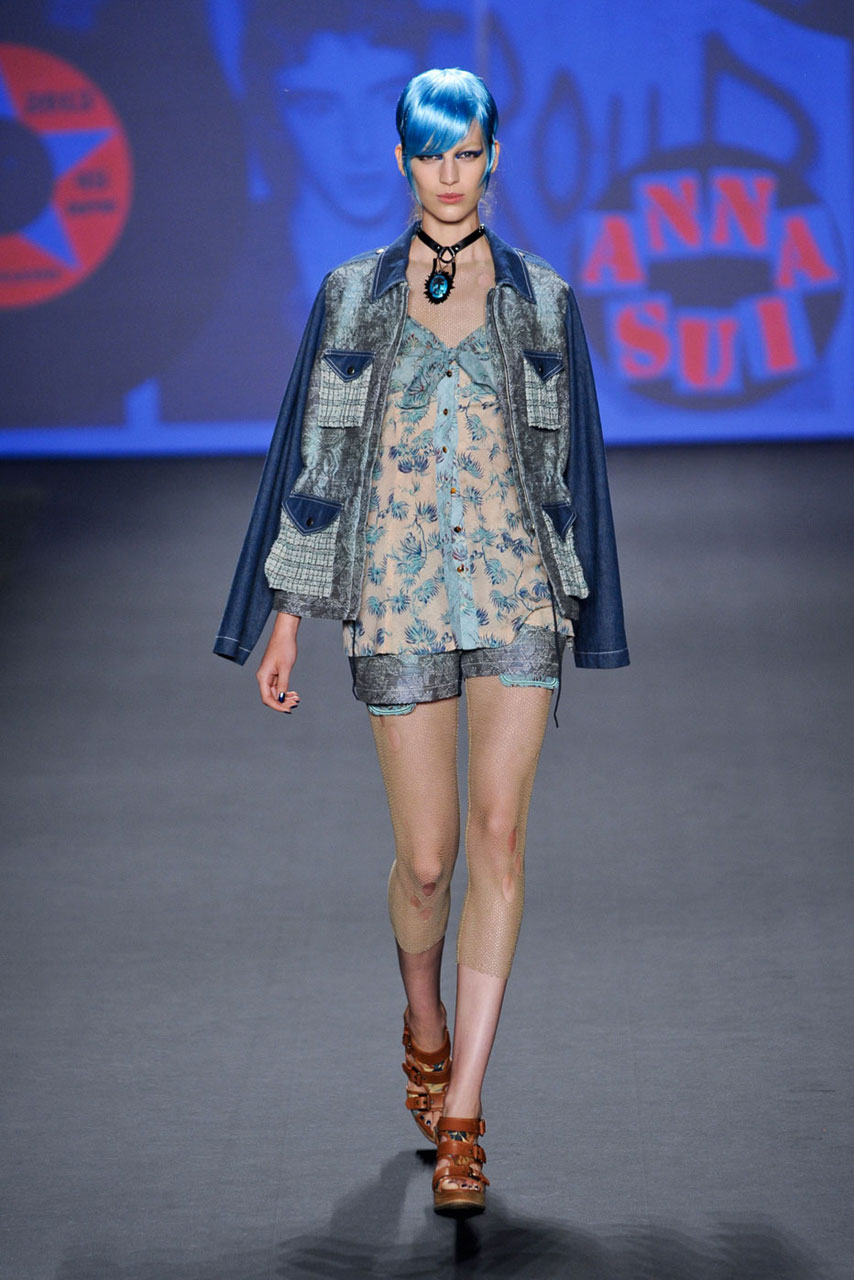 Anna Sui - New York Fashion Week Spring Summer 2013 - Marie Claire - Marie Claire UK
