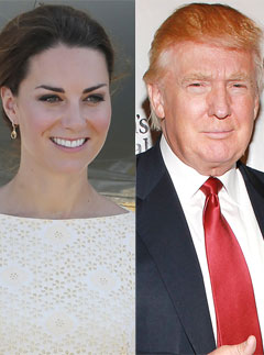Kate Middleton Donald Trump