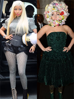 Nicki Minaj Lady Gaga