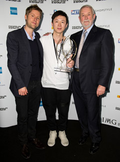 Haizhen Wang wins Fashion Fringe 2012