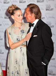 Sarah Jessica Parker and Valentino in New York