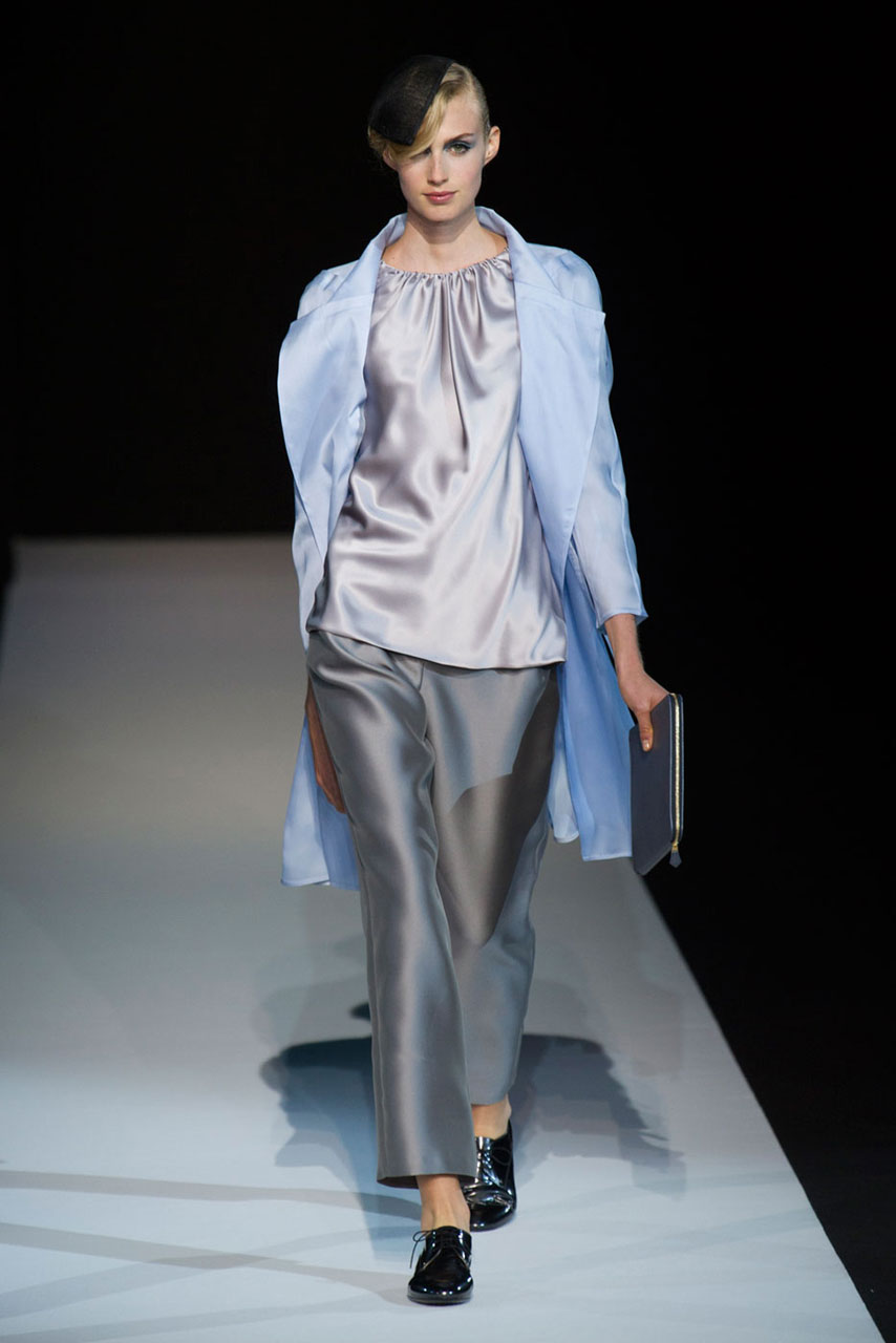 Giorgio Armani - Milan Fashion Week Spring Summer 2013 - Marie Claire - Marie Claire UK