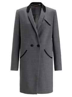 Whistles Limited Edition Grey Tux Coat