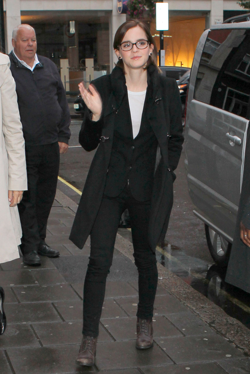 Emma Watson at Radio 1 Emma Watson at Radio 1