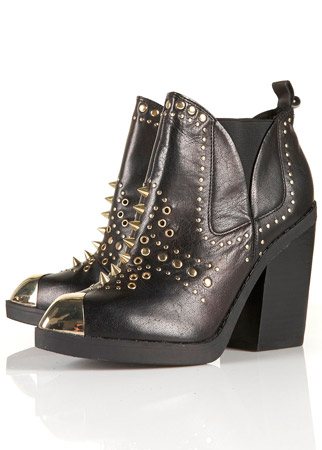 Topshop studded ankle boots, &pound;85