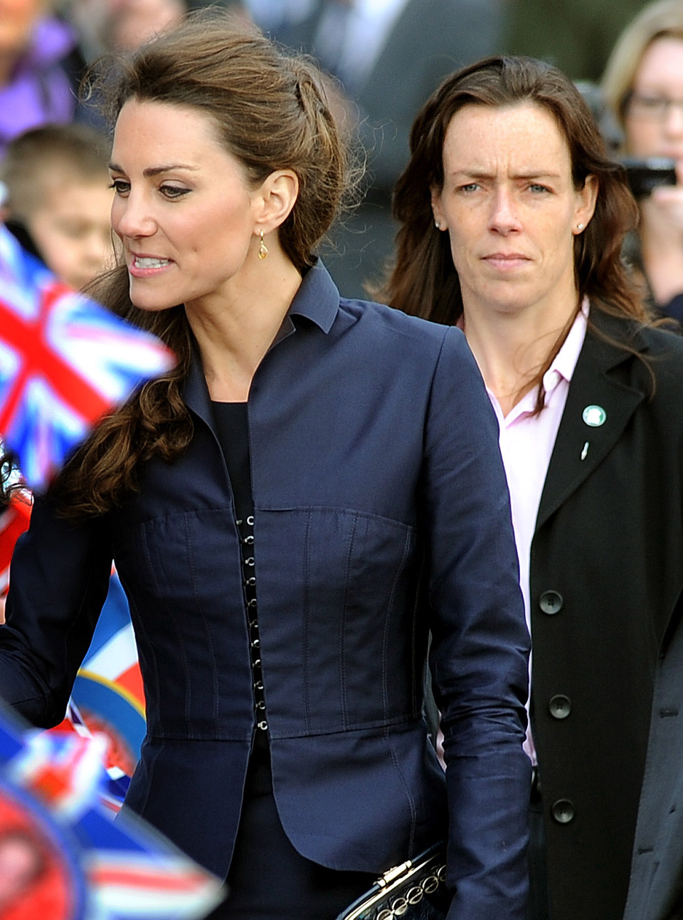Kate Middleton and Emma Probert
