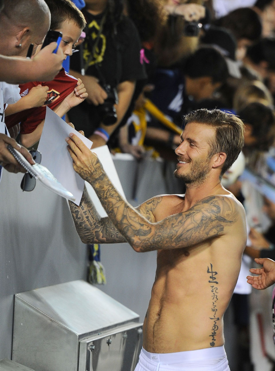David Beckham - Topless photos - Marie Claire - Marie Claire UK