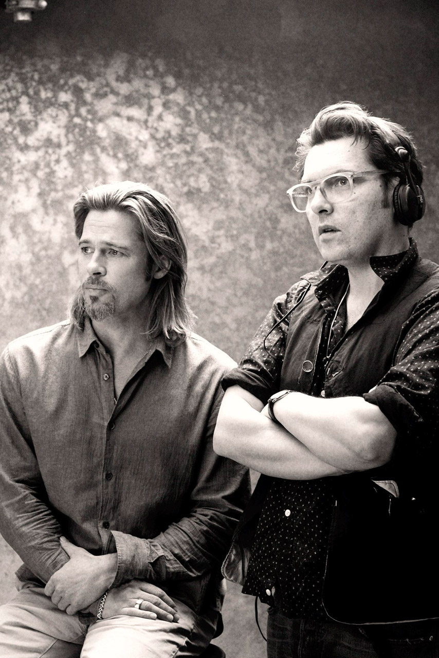 First look at Brad Pitt for Chanel No5 fragrance
