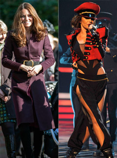 Kate Middleton & Cheryl Cole