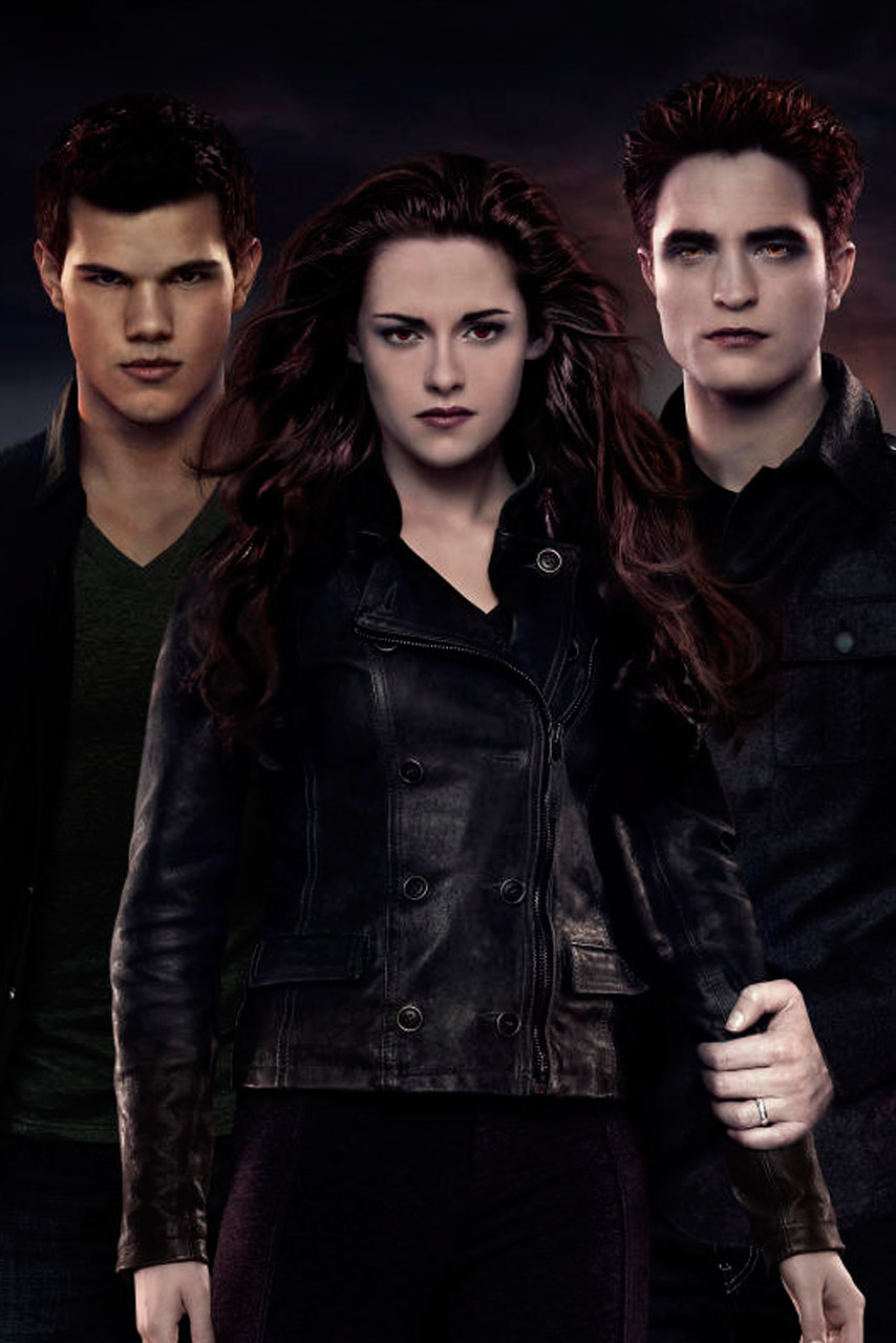 Robert Pattinson, Kristen Stewart & Taylor Lautner