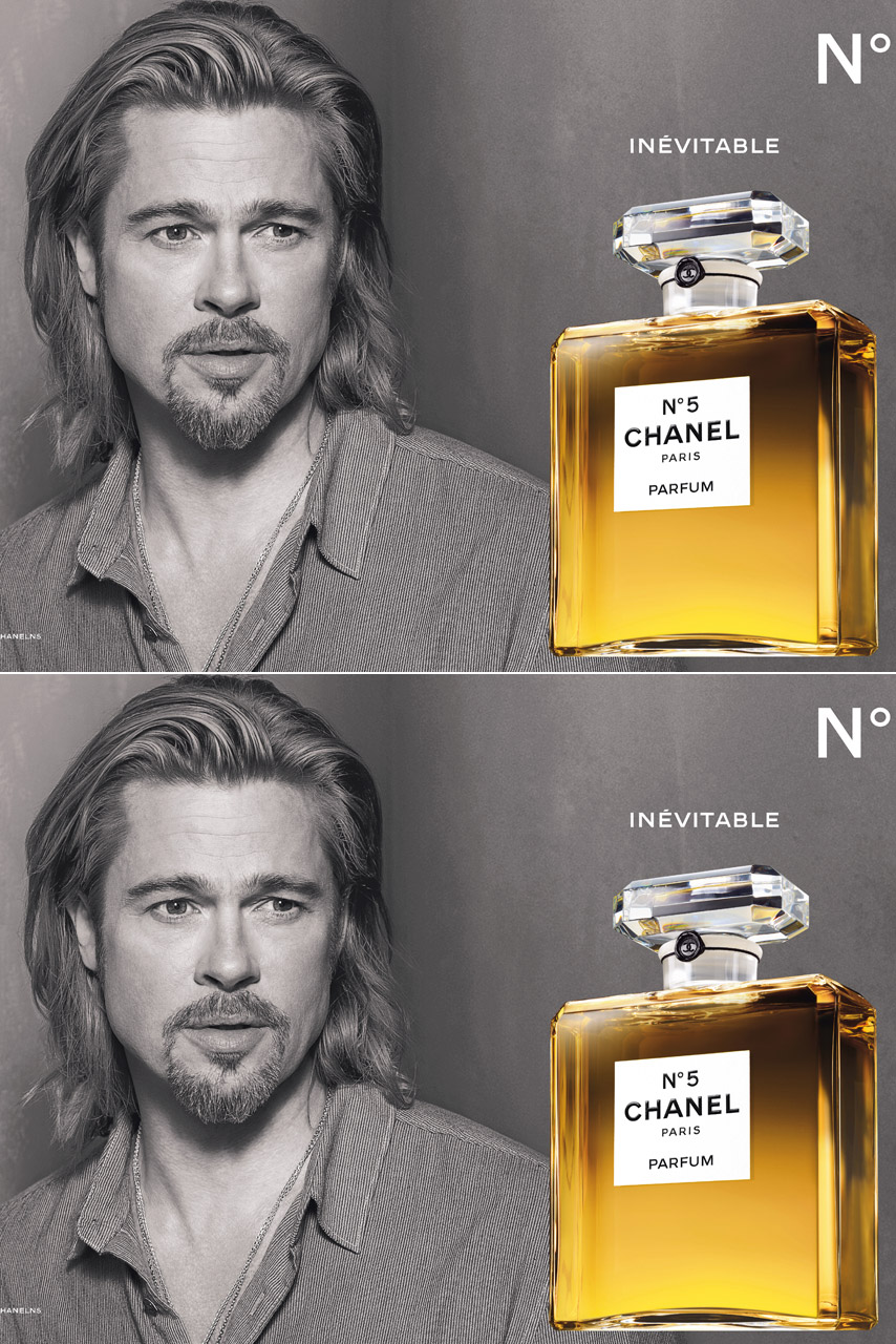 Brad Pitt's Chanel No. 5 ad debuts