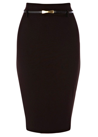 Oasis belted pencil skirt, &pound;30