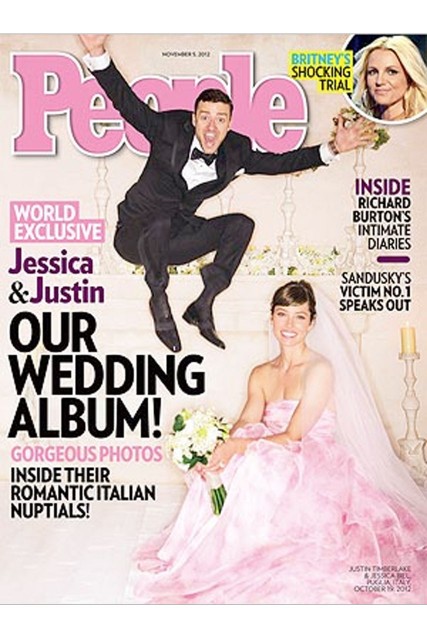 Jessica Biel and Justin Timberlake 