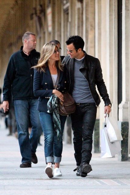 Jennifer Aniston and Justin Theroux Jennifer Aniston and Justin Theroux