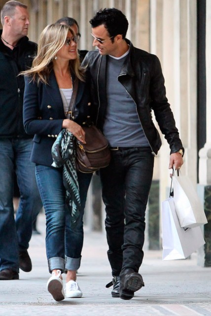 Jennifer Aniston and Justin Theroux Jennifer Aniston and Justin Theroux