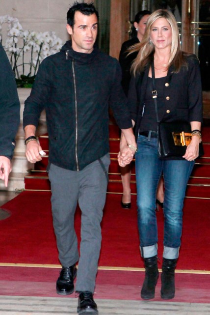 Jennifer Aniston and Justin Theroux Jennifer Aniston and Justin Theroux