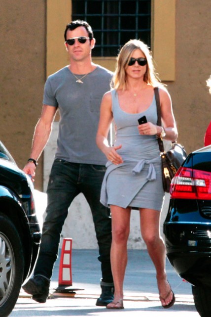 Jennifer Aniston and Justin Theroux Jennifer Aniston and Justin Theroux