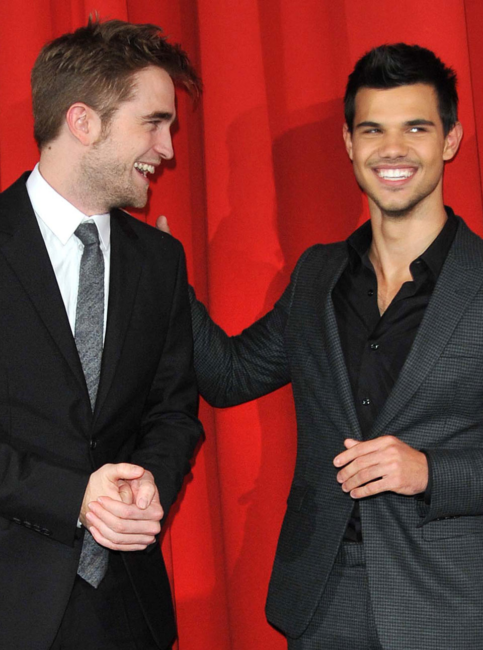 Robert Pattinson Taylor Lautner 