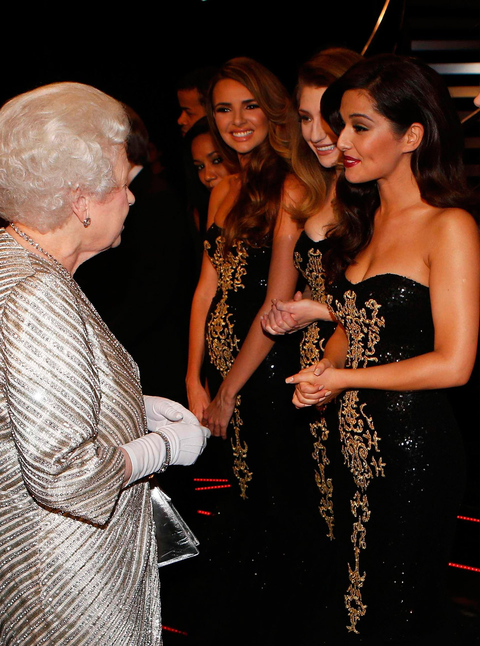 Girls Aloud at the Royal Variety Performance 